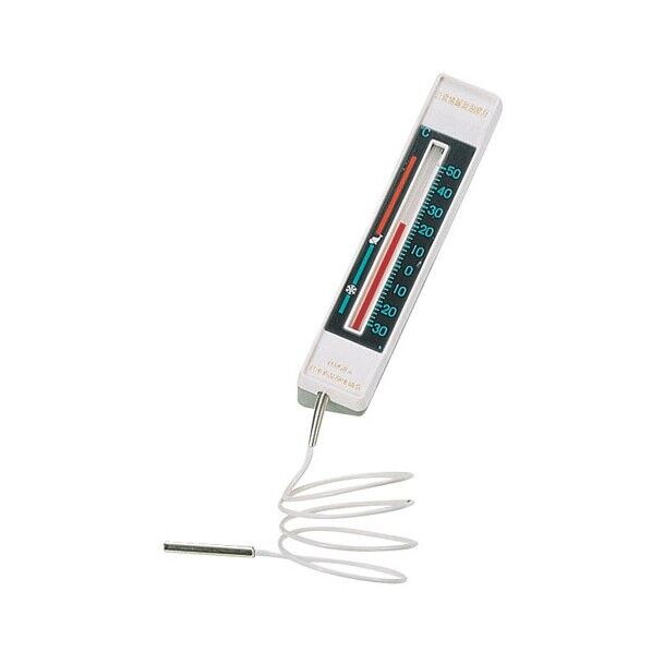 冷蔵庫用隔測温度計 (マグネット式) BOV01 1個