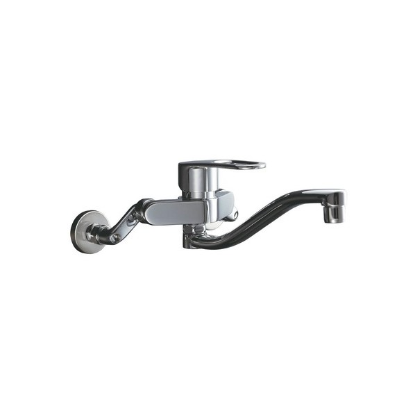 壁付シングルレバー混合水栓 15.5×27.5×10.5 RSF-863YZN 1点