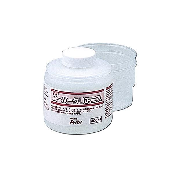 スーパークリアー水性つやだしニス 400ml 1