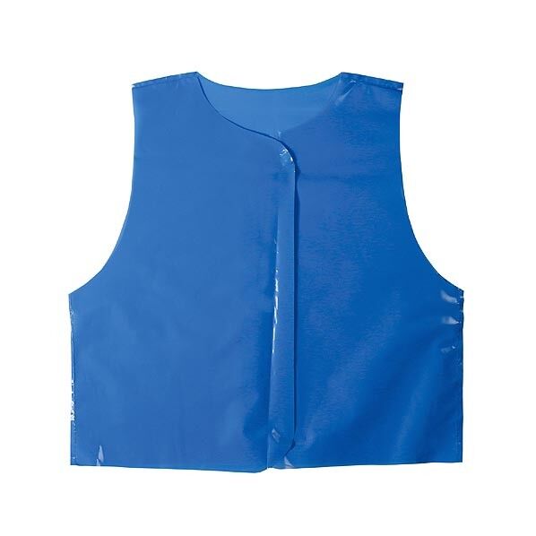 ※法人専用品※アーテック ビニール製衣装ベース J ベスト (10枚入) 青 14545 10枚
