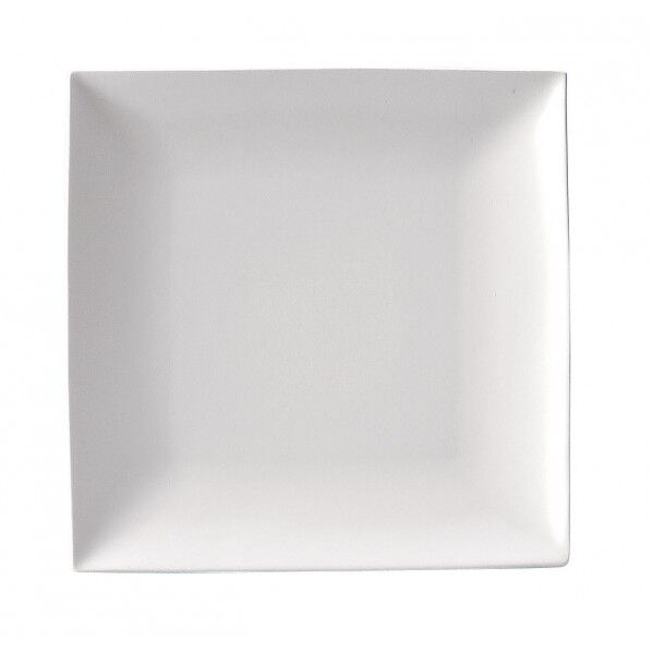 スパッツィオ スクエア プレート 白 RSP4601 1個