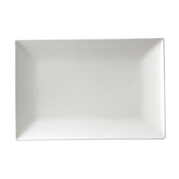 スパッツィオ レクタンギュラープレート 白 RSP4701 1個