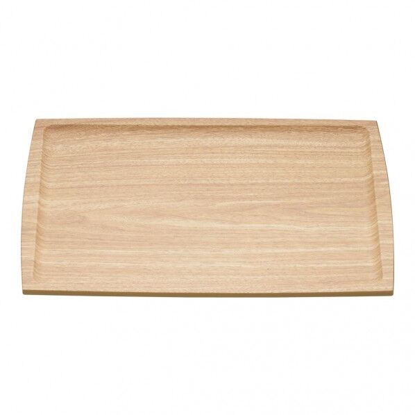 ABSノンスリップ長角盆 薄木目 ETL4601 1個