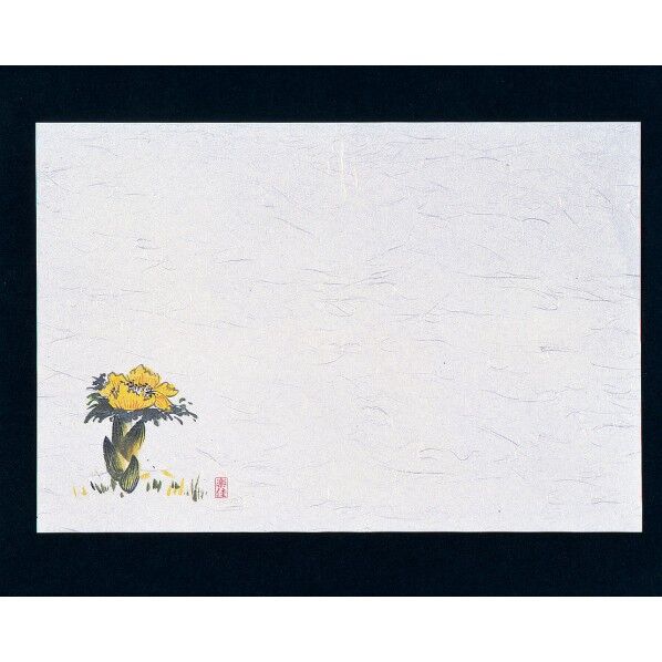 四季紙・千寿 福寿草 QSV21 100枚