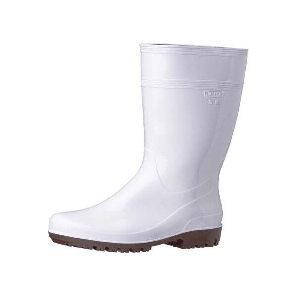 ミドリ安全ハイグリップ長靴HG2000N ホワイト 22cm SNG3301 1個