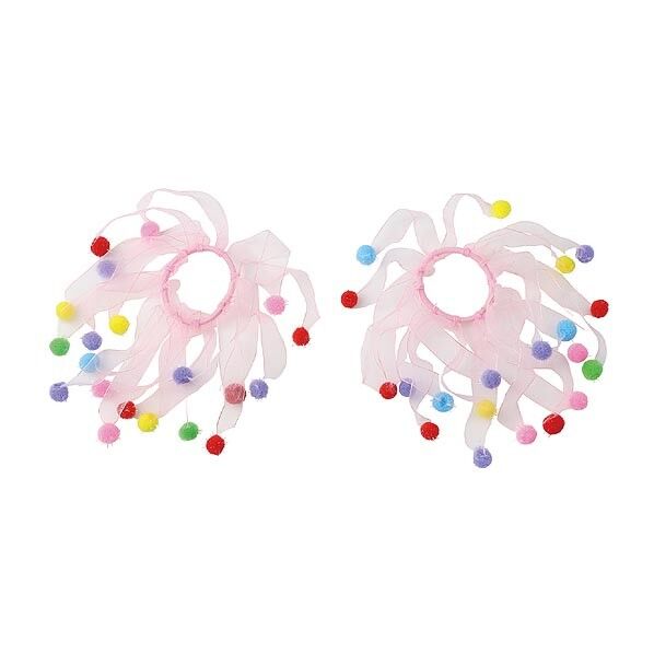 レースリストバンド カラフルボール