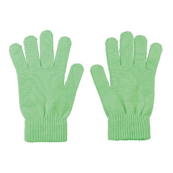 カラーのびのび手袋蛍光グリーン 大 14800 2個