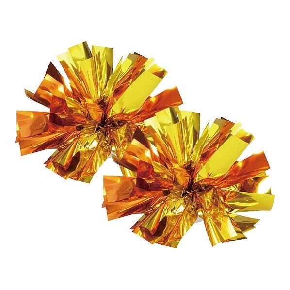 ハンドフリーチアポンポン ゴールドオレンジ