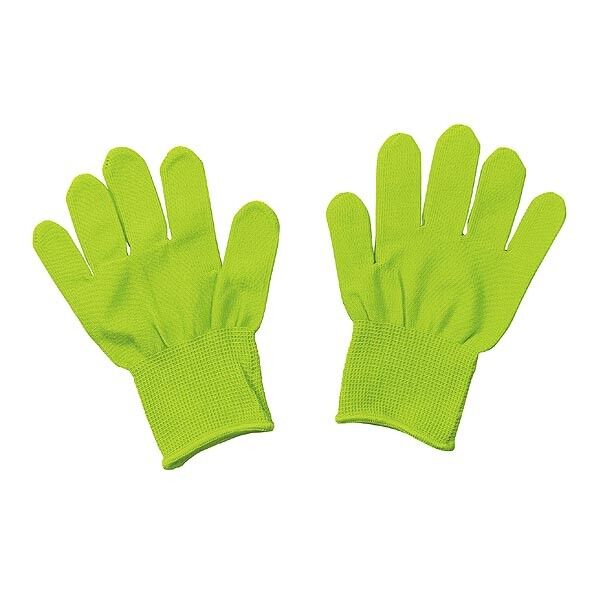 カラーライト手袋蛍光グリーン 約110×158mm 14856 1個