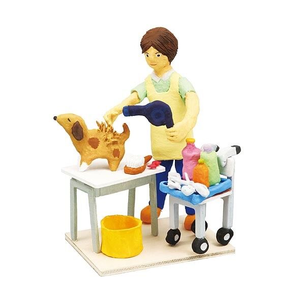 机と椅子ジオラマセット 小 ATねんどM付