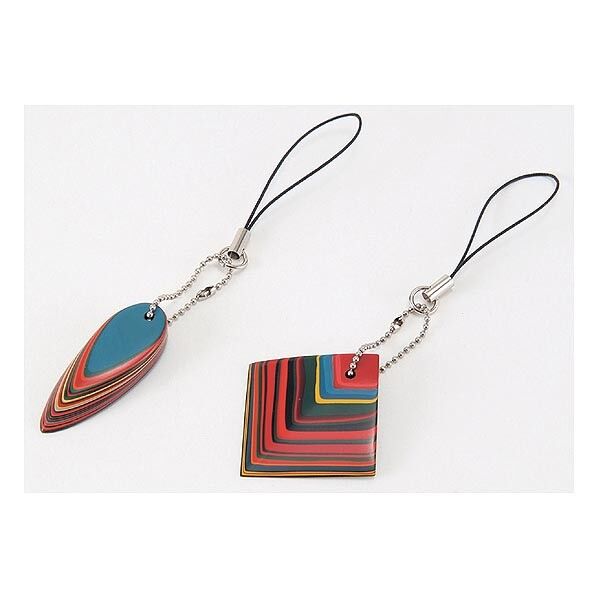 堆朱ストラップ