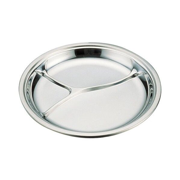 IKD18-8抗菌丸型ランチ皿 10インチ NLC11 1個