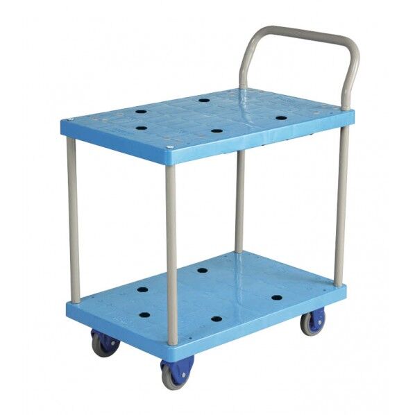 環境静音樹脂台車 2段 HDI7501 1個