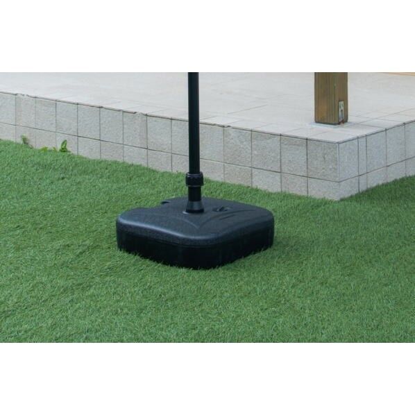 角度が変えられるガーデンパラソル用 ベース ブラック TAN-976 1台