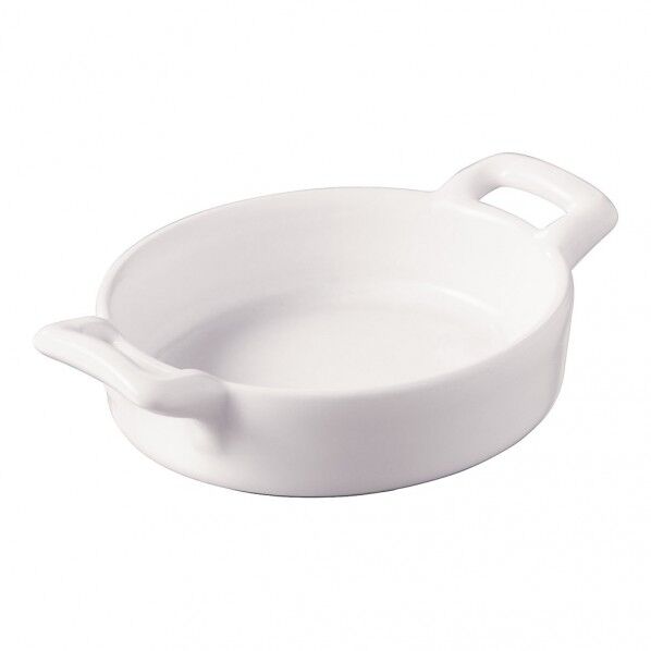 ミニクレムブリュレディッシュ ホワイト 7.5cm RRB3601 1個