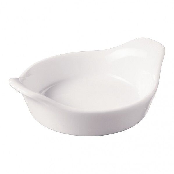 ミニラウンドディッシュ ホワイト RRB4001 1個