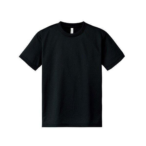 ※法人専用品※アーテック DXドライTシャツ 005 S・M・L・LL ブラック 38474 1個
