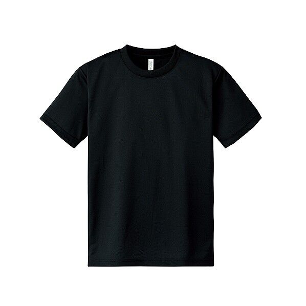 ※法人専用品※アーテック DXドライTシャツ J 005 J・S・M・L・LL ブラック 38516 1個