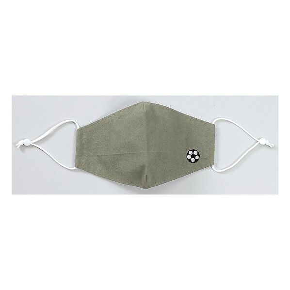 手作り立体マスクキット カーキ 布:約250×150mm、ダブルガーゼ:約250×150mm、マスクゴム:約300mm、糸:約110mm 51147 1個