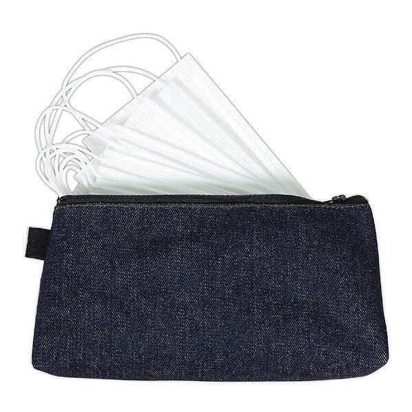 手作りデニムポーチ