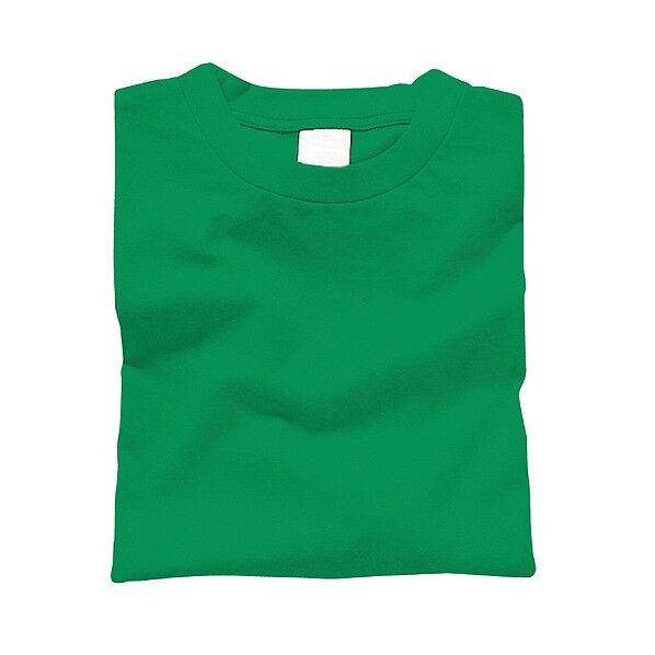 カラーTシャツJ025グリーン(サイズ150) 38972 1