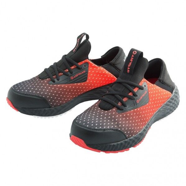 ユニワールド AIRWALK フレックスフィット 28.0cm レッド AW910 1足