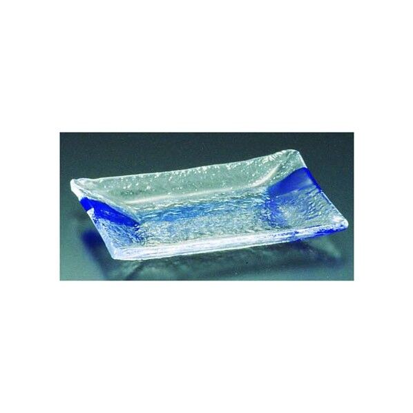 硝子和食器 一筆2 長角中皿