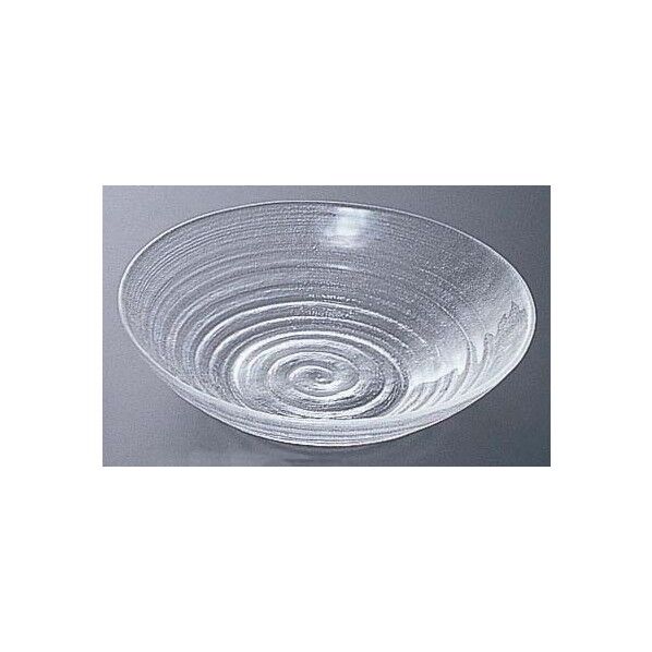 硝子和食器 淡路ライン 中華鉢 RTYK901 1個