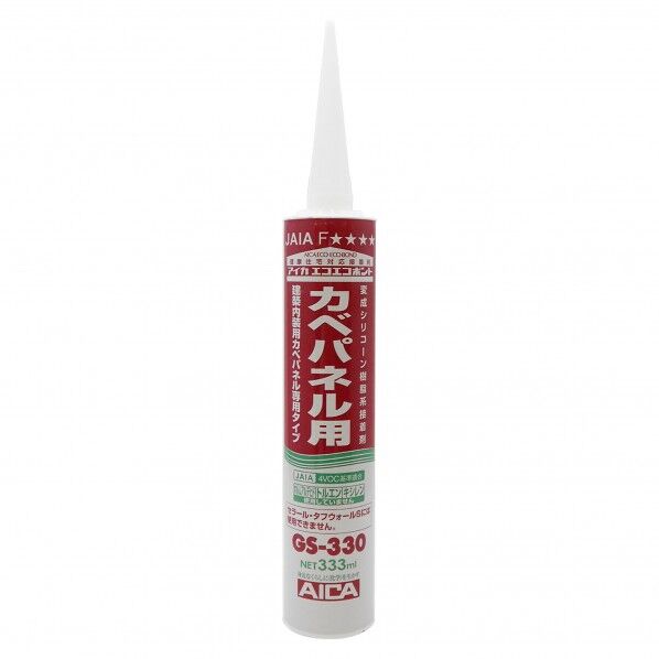 アイカ工業 変成シリコーン樹脂系接着剤 カベパネル用 333ml GS-330 1個