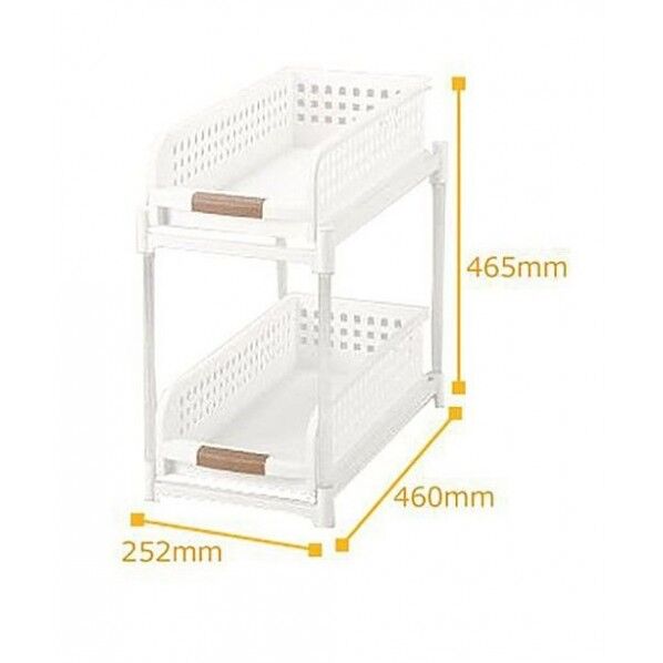 ピュアクルスライドトレー2段スリム