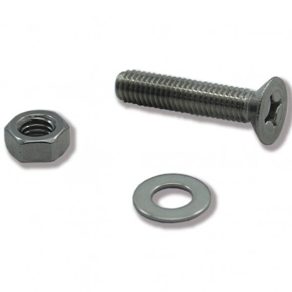 ステン小ネジセット 皿 25mm 2J625 12セット