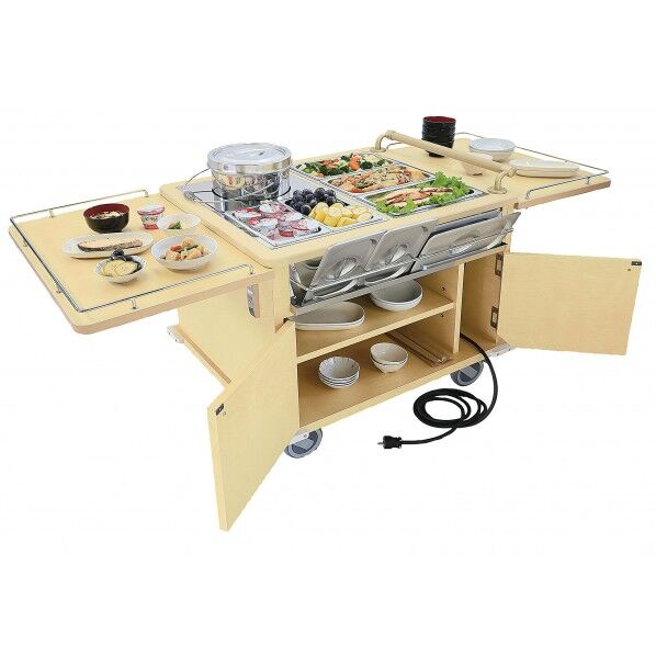 ユニットケア用ケータリングワゴン HKC5701 1個