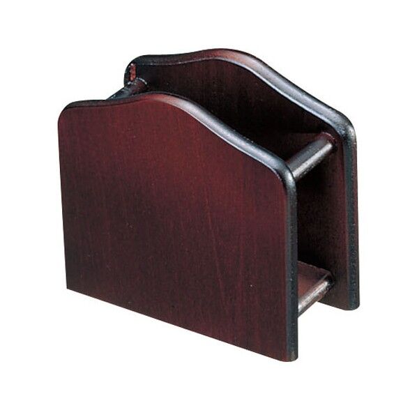 木製ナフキン立 D-7 焦茶 PNH68 1個