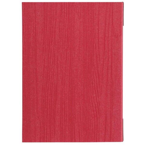 メニューブック 木目柄