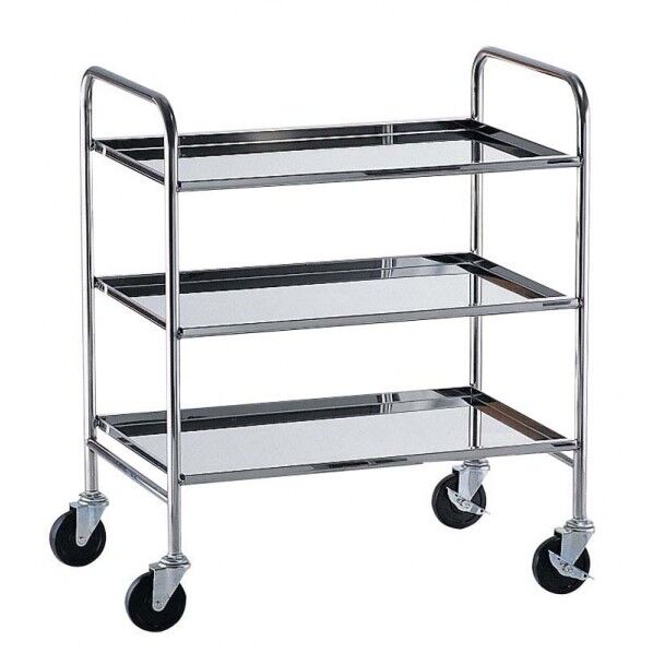 TKG18-8衛生サイドアップワゴン3段 HKT2501 1個