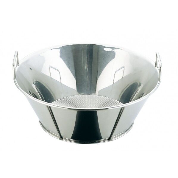 UK18-8揚げザル/底パンチング 45cm φ2.2 070415045 1個