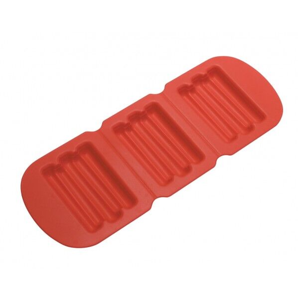 ソフト食シリコン型 野菜型 レッド AY-R BSL3201 1個