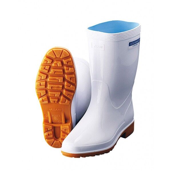 抗菌長靴 クリーンセーフ300 ホワイト 22.5cm SNG3701 1個