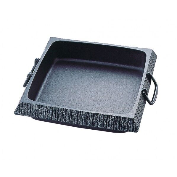 南部鉄 すきやき鍋 石庭角 QSKC001 1個