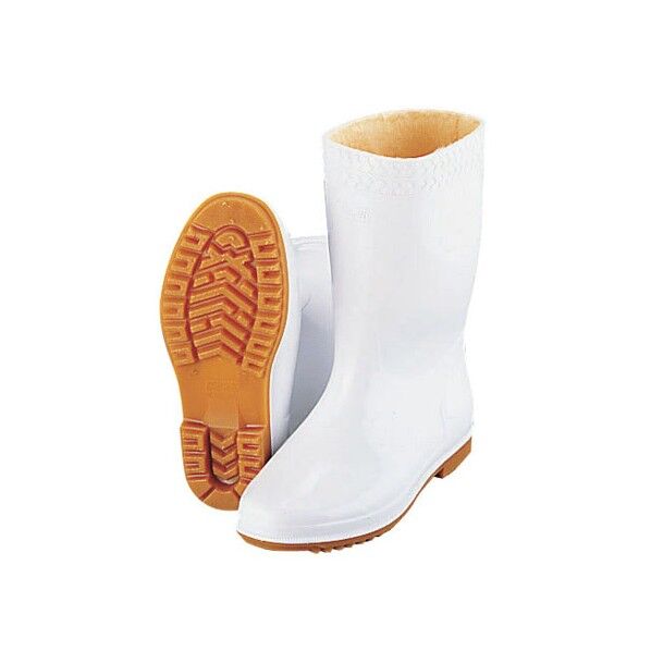 弘進ゴム 防寒ゾナ耐油長靴P 23cm 白 SNG18230 1個...
