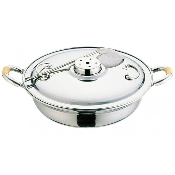 桃印18-0しゃぶしゃぶ鍋 QSY21 1個