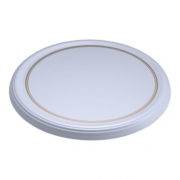 陶器風メラミン製 ケーキトレー丸型