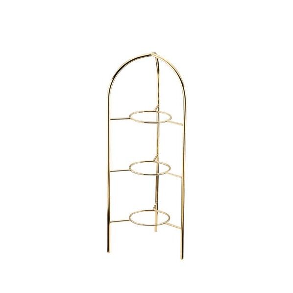 プチ中華用3段スタンド 金メッキ付 PPTC601 1個