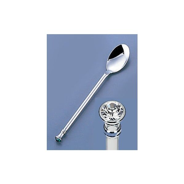 18-8ジュエリー コーヒースプーン クリスタル OZY0101 1個