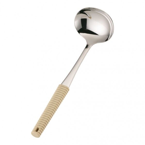 18-8味道楽 オ玉 穴無 アイボリー QAG0201 1個