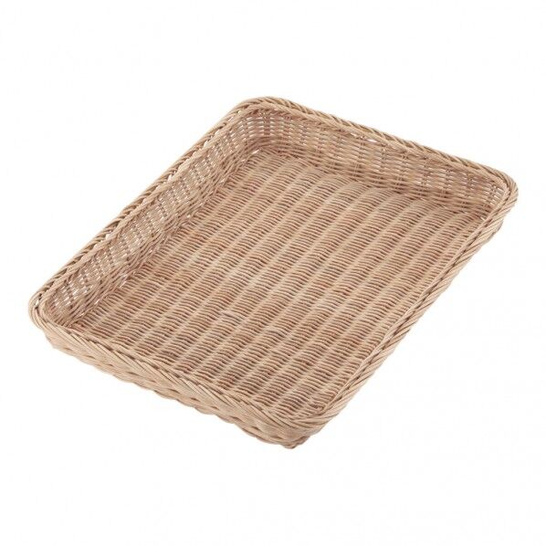 浅型 籐かご WKG2901 1個