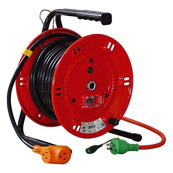 延長コード型ドラム びっくりール 100V 3芯 アース付 20m NL-EK20S 1個