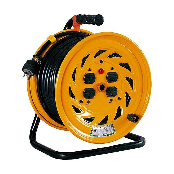 電工ドラム一般型 単相200V 3芯 アース付 30m NF-E230-15A 1個