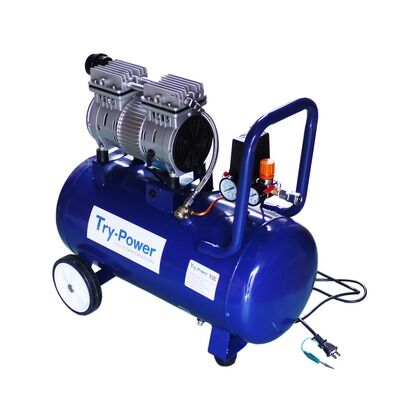 1馬力オイルレスコンプレッサー静音 39L TR-302EC 1台