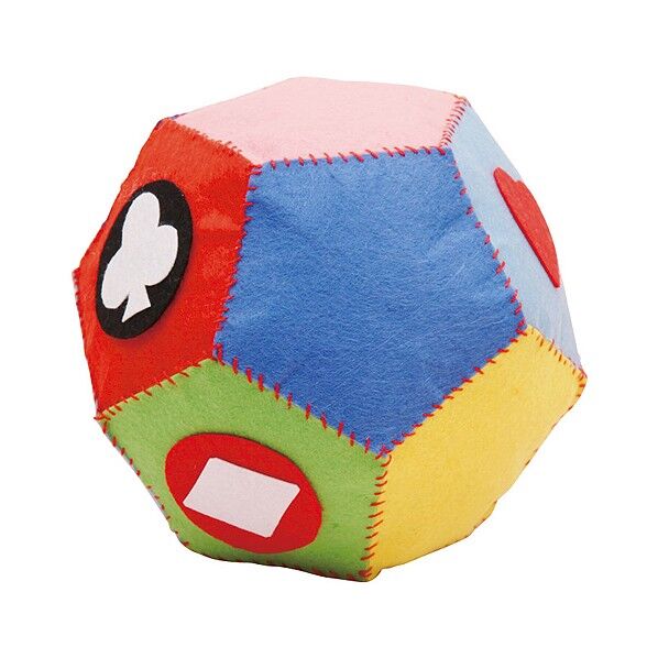 フェルトボール作りサッカー